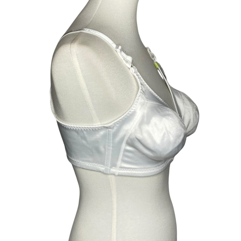 Bali DF3820 Bra Double Support Wirefree Full Coverage Size 40B White NWT 3820 - Picture 6 of 13